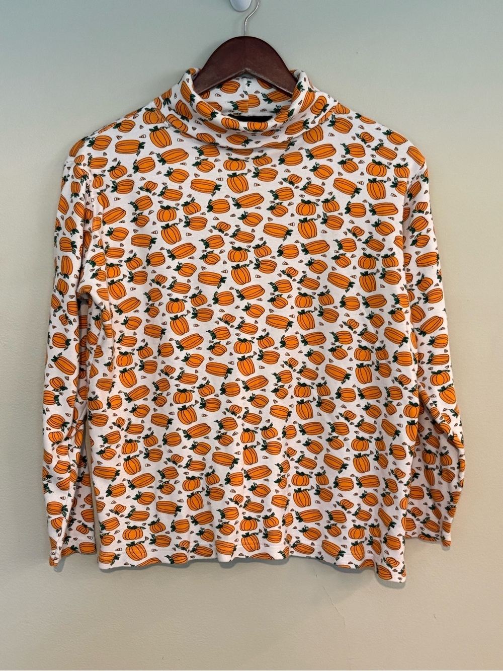 Vintage Eagle's Eye Pumpkin Turtleneck